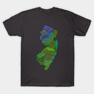 The Garden State - New Jersey - Pop Art Style T-Shirt